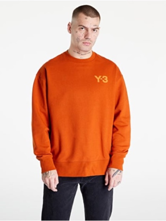 Y-3 Other - adidas Y-3 by Yohji Yamamoto Men Classic Chest Logo Sweatshirt Fox Size Large